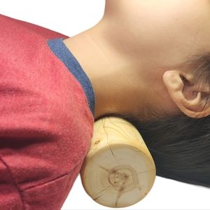 Wooden Pillow for Neck and Back Pain Relief | wood  Neck Pillow for Tense